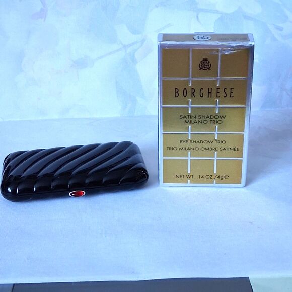 BORGHESE Satin Shadow Milano Eye Shadow Trio # 08 Terra Toscana - Picture 3 of 3